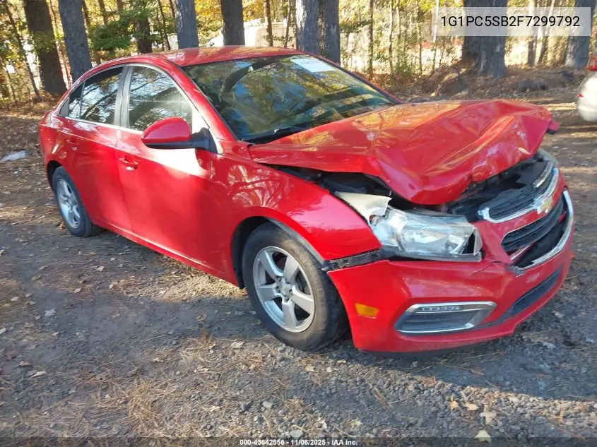1G1PC5SB2F7299792 2015 Chevrolet Cruze 1Lt Auto