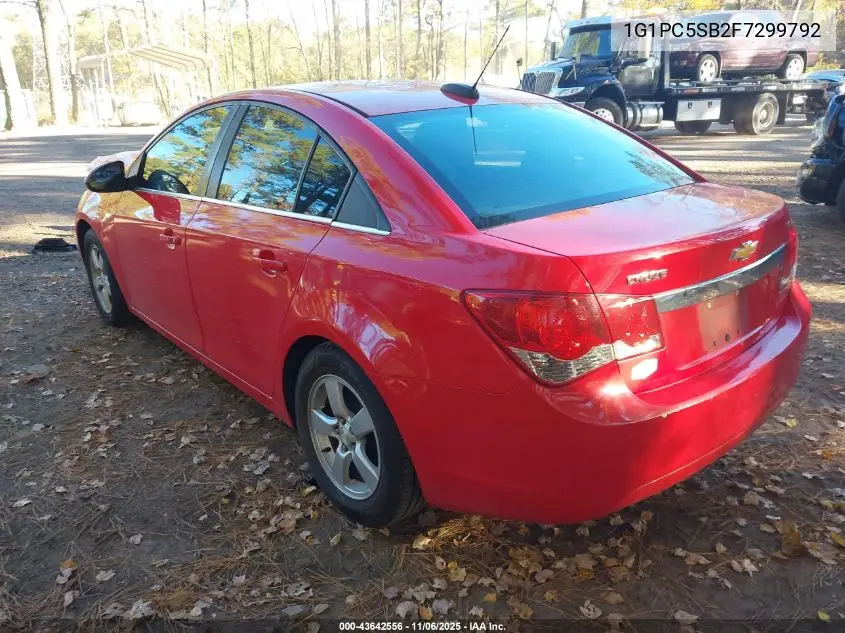 1G1PC5SB2F7299792 2015 Chevrolet Cruze 1Lt Auto