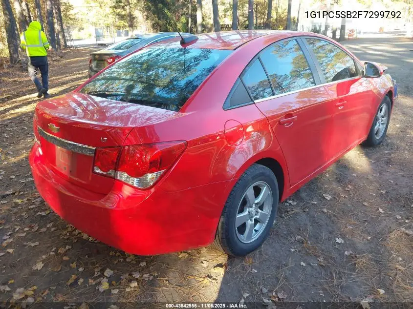 1G1PC5SB2F7299792 2015 Chevrolet Cruze 1Lt Auto