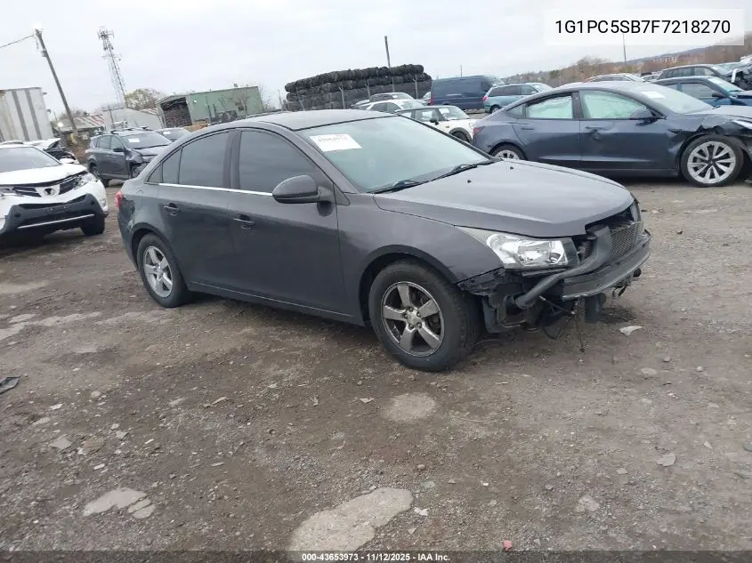 1G1PC5SB7F7218270 2015 Chevrolet Cruze 1Lt Auto