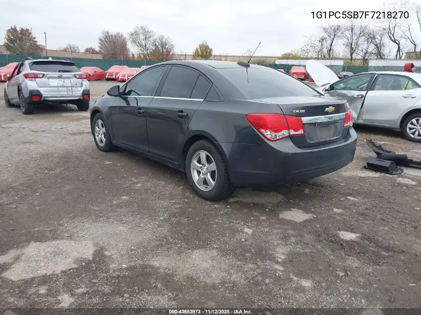 1G1PC5SB7F7218270 2015 Chevrolet Cruze 1Lt Auto