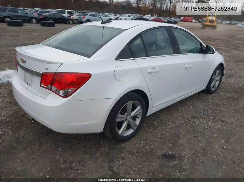 1G1PE5SB8F7262840 2015 Chevrolet Cruze 2Lt Auto
