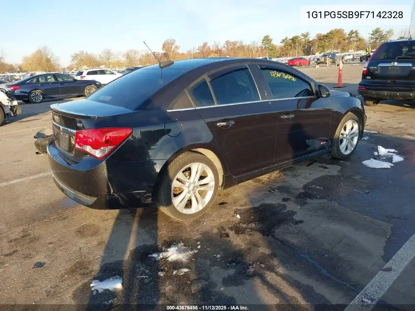 1G1PG5SB9F7142328 2015 Chevrolet Cruze Ltz