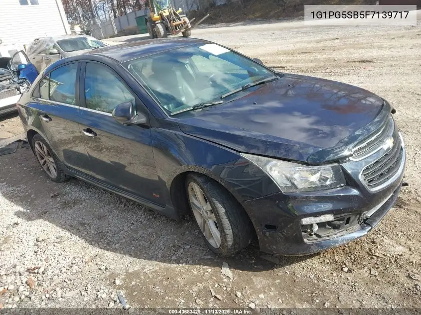 1G1PG5SB5F7139717 2015 Chevrolet Cruze Ltz