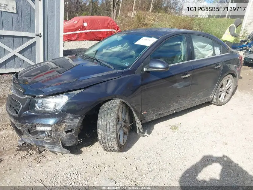 1G1PG5SB5F7139717 2015 Chevrolet Cruze Ltz