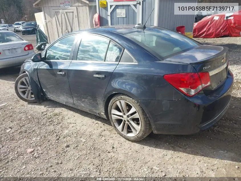 1G1PG5SB5F7139717 2015 Chevrolet Cruze Ltz