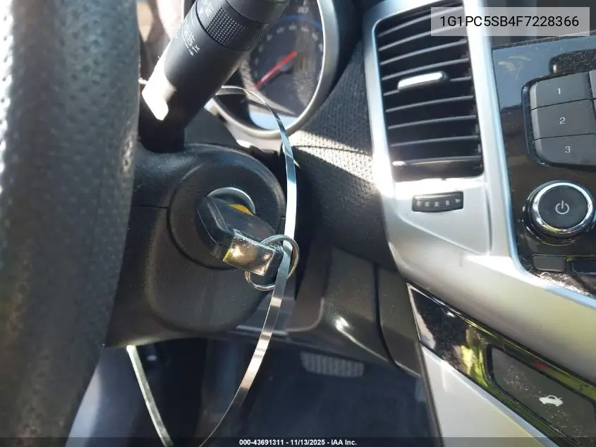 1G1PC5SB4F7228366 2015 Chevrolet Cruze 1Lt Auto