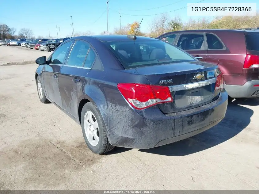 1G1PC5SB4F7228366 2015 Chevrolet Cruze 1Lt Auto