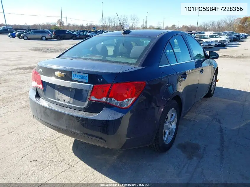 1G1PC5SB4F7228366 2015 Chevrolet Cruze 1Lt Auto