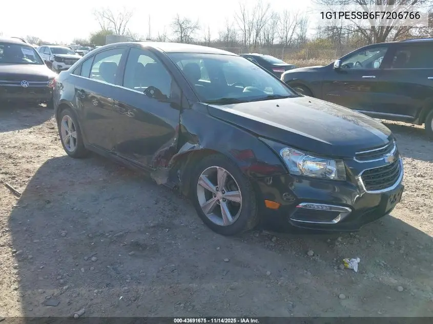 1G1PE5SB6F7206766 2015 Chevrolet Cruze 2Lt Auto