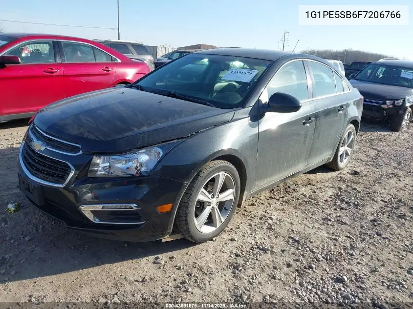 1G1PE5SB6F7206766 2015 Chevrolet Cruze 2Lt Auto