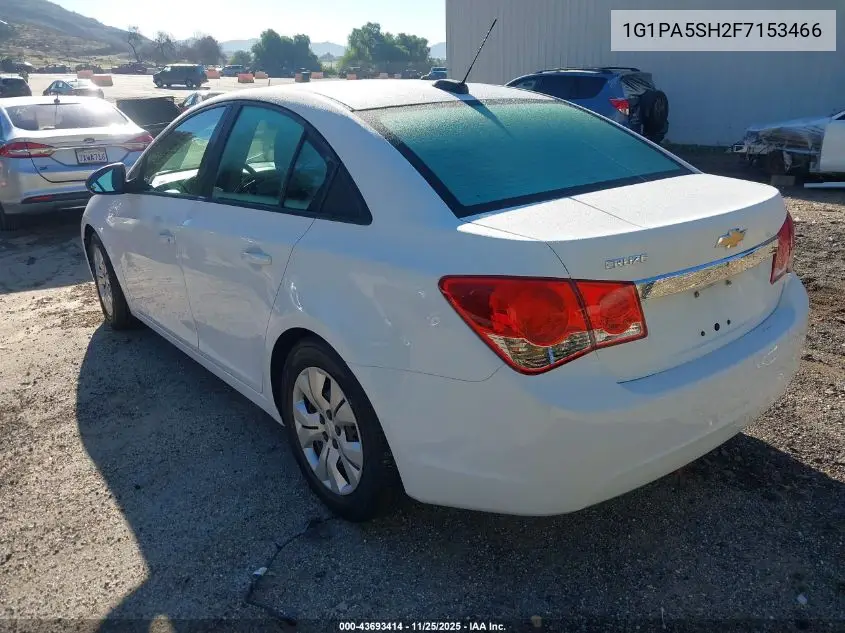 1G1PA5SH2F7153466 2015 Chevrolet Cruze Ls Auto