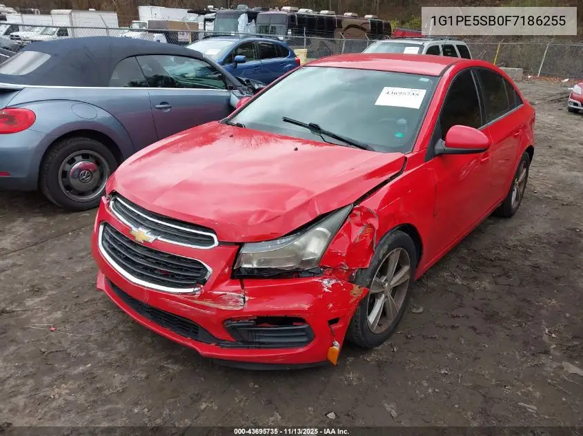 1G1PE5SB0F7186255 2015 Chevrolet Cruze 2Lt Auto
