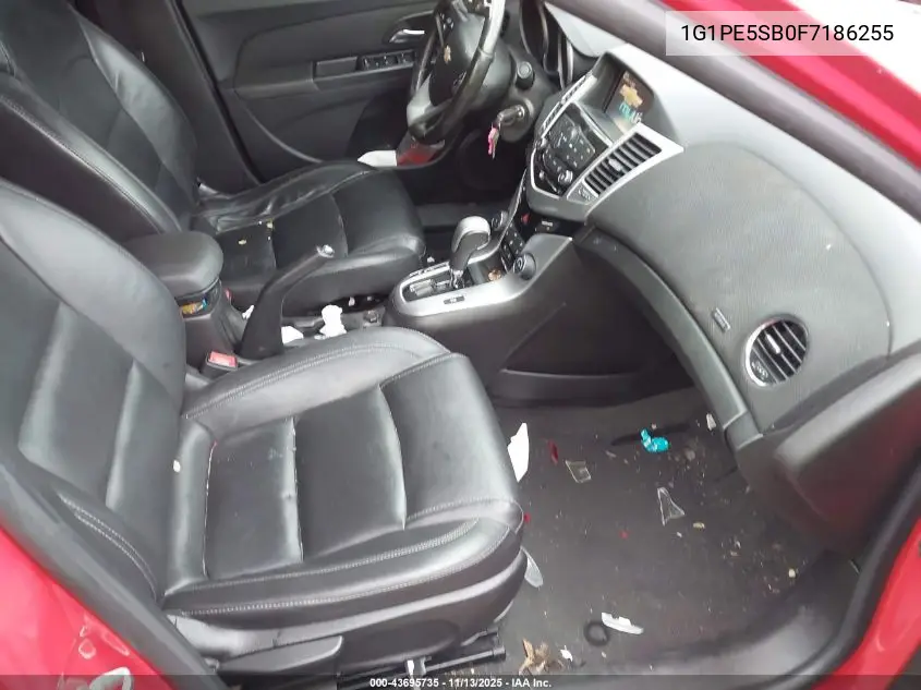 1G1PE5SB0F7186255 2015 Chevrolet Cruze 2Lt Auto