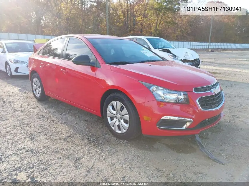 1G1PA5SH1F7130941 2015 Chevrolet Cruze Ls Auto