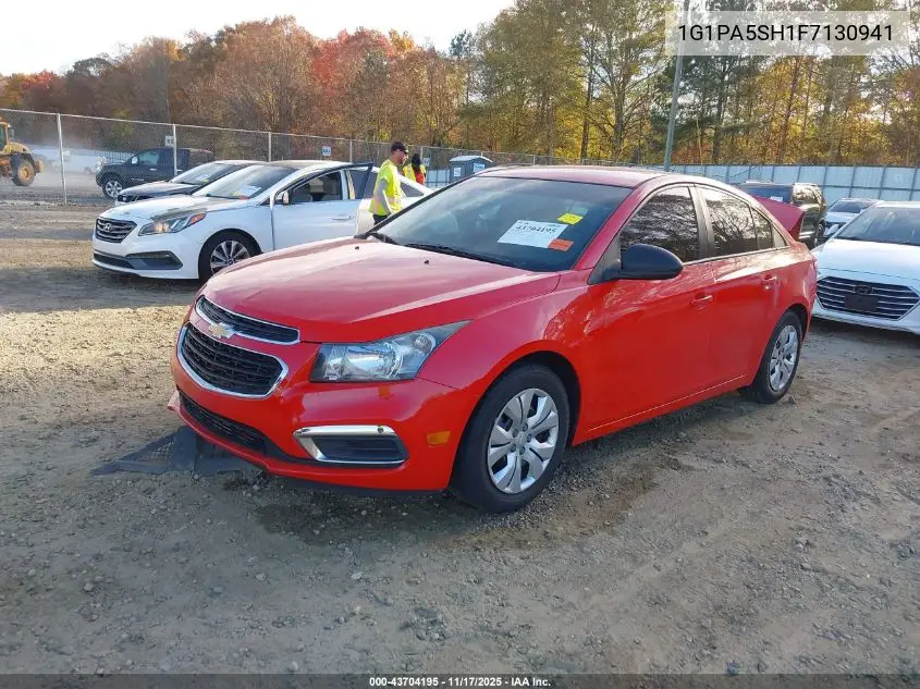 1G1PA5SH1F7130941 2015 Chevrolet Cruze Ls Auto