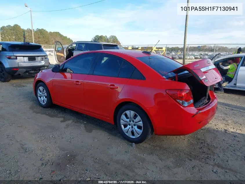 1G1PA5SH1F7130941 2015 Chevrolet Cruze Ls Auto
