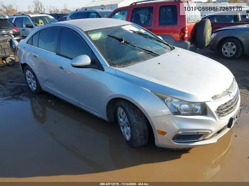 1G1PC5SB8F7263170 2015 Chevrolet Cruze 1Lt Auto