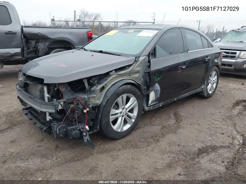 1G1PG5SB1F7127029 2015 Chevrolet Cruze Ltz
