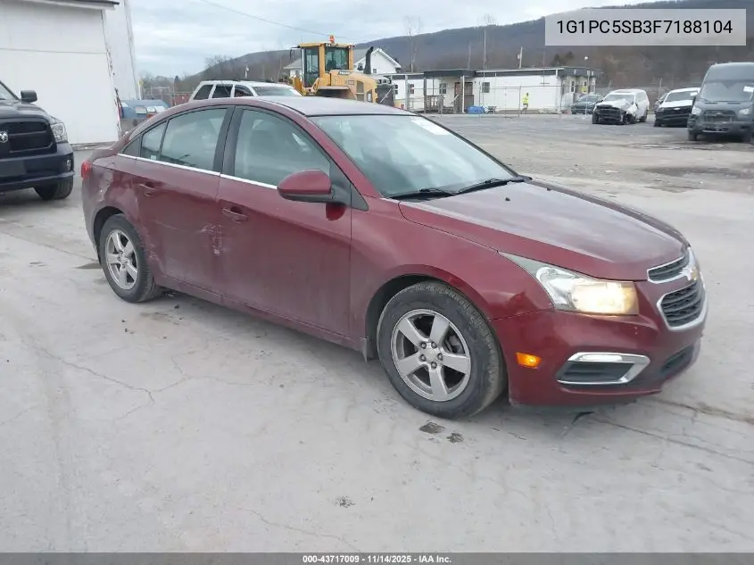 1G1PC5SB3F7188104 2015 Chevrolet Cruze 1Lt Auto