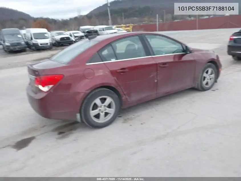 1G1PC5SB3F7188104 2015 Chevrolet Cruze 1Lt Auto