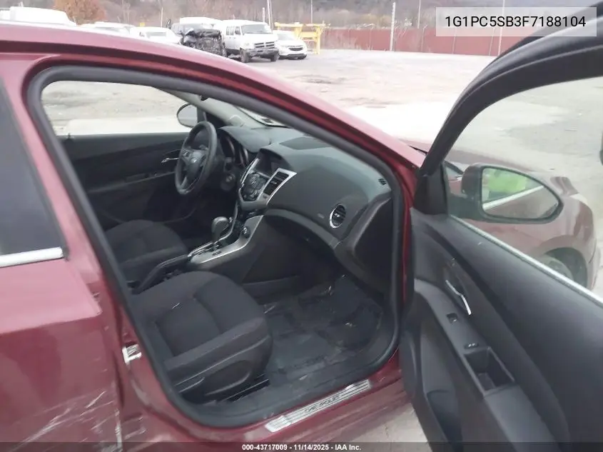 1G1PC5SB3F7188104 2015 Chevrolet Cruze 1Lt Auto