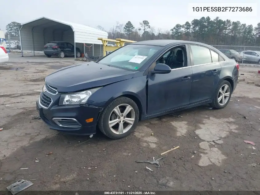 1G1PE5SB2F7273686 2015 Chevrolet Cruze 2Lt Auto
