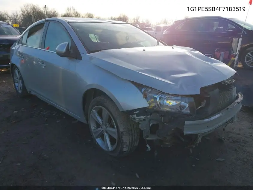 1G1PE5SB4F7183519 2015 Chevrolet Cruze 2Lt Auto