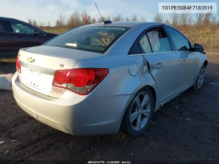 1G1PE5SB4F7183519 2015 Chevrolet Cruze 2Lt Auto