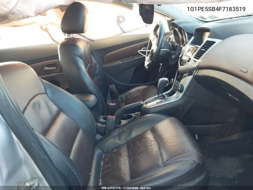 1G1PE5SB4F7183519 2015 Chevrolet Cruze 2Lt Auto