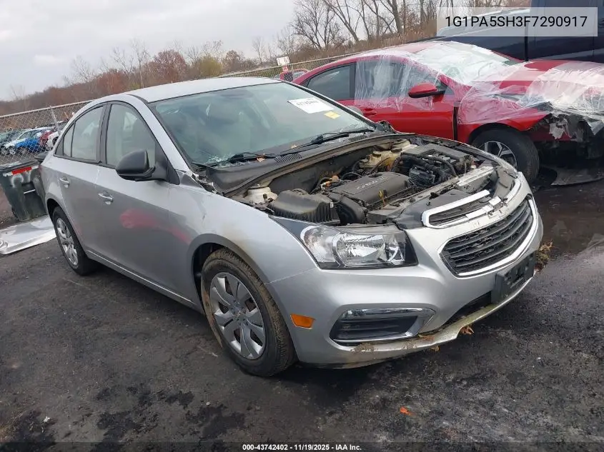 1G1PA5SH3F7290917 2015 Chevrolet Cruze Ls Auto