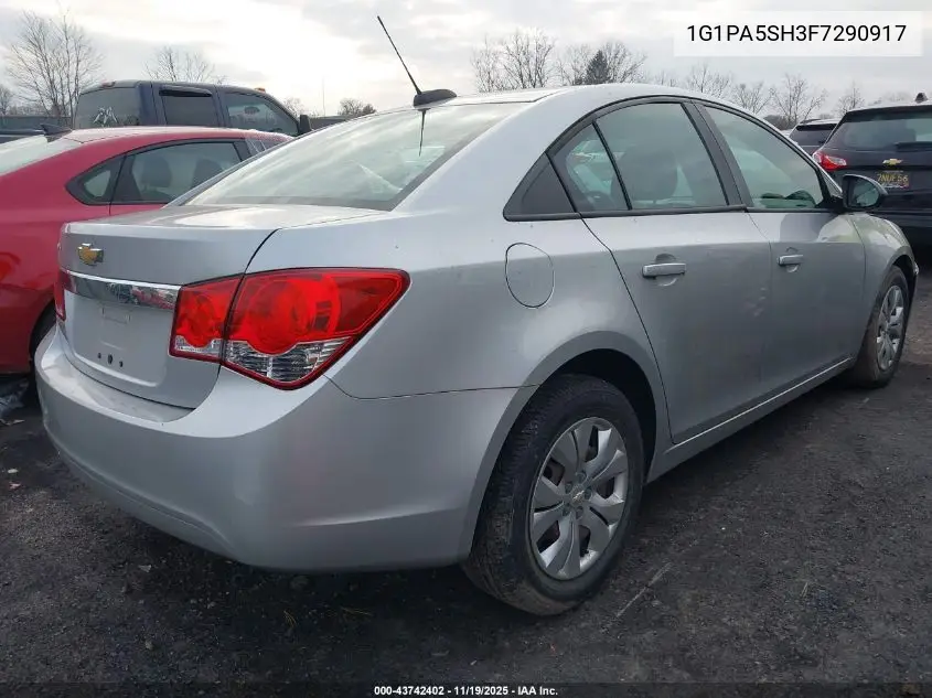 1G1PA5SH3F7290917 2015 Chevrolet Cruze Ls Auto