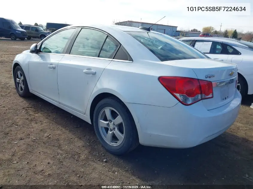1G1PC5SB5F7224634 2015 Chevrolet Cruze 1Lt Auto