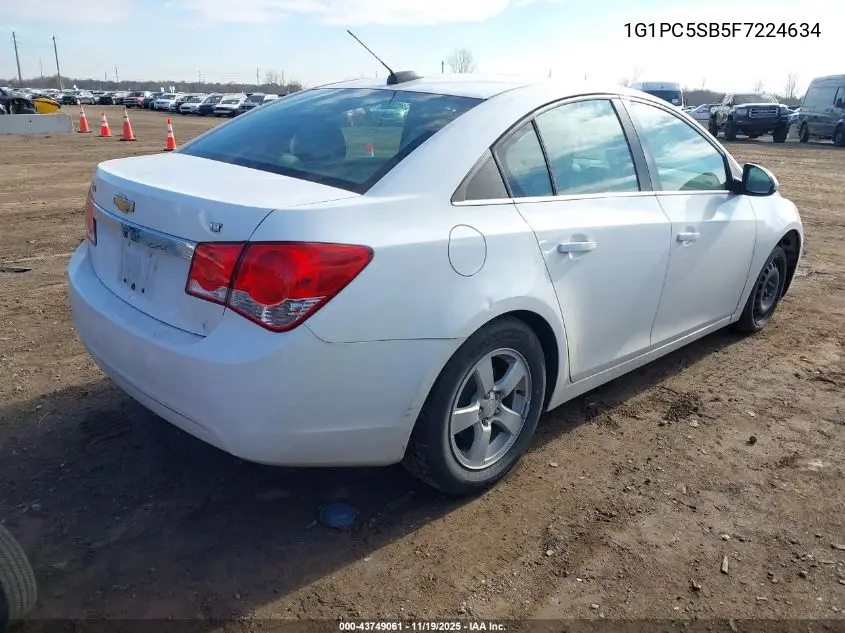 1G1PC5SB5F7224634 2015 Chevrolet Cruze 1Lt Auto