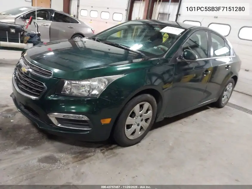 1G1PC5SB3F7151280 2015 Chevrolet Cruze 1Lt Auto