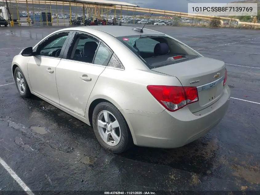 1G1PC5SB8F7139769 2015 Chevrolet Cruze 1Lt Auto