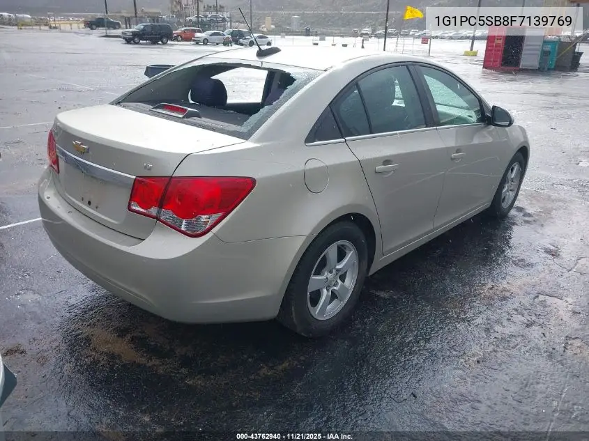 1G1PC5SB8F7139769 2015 Chevrolet Cruze 1Lt Auto