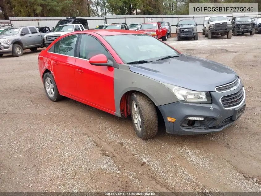 1G1PC5SB1F7275046 2015 Chevrolet Cruze 1Lt Auto
