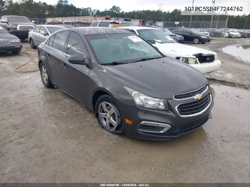 1G1PC5SB4F7244762 2015 Chevrolet Cruze 1Lt Auto