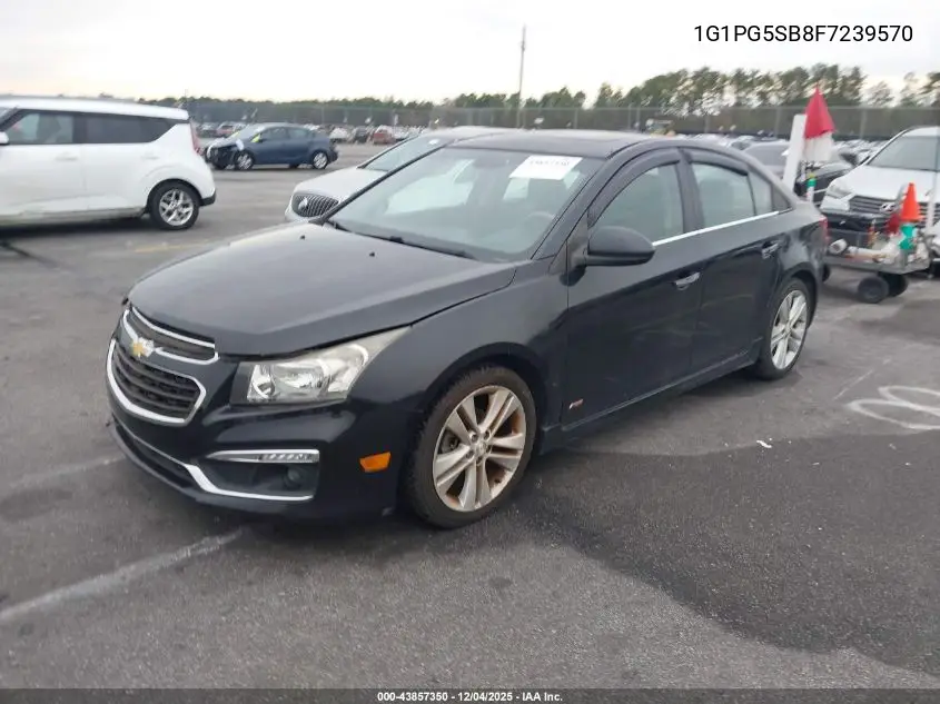 1G1PG5SB8F7239570 2015 Chevrolet Cruze Ltz