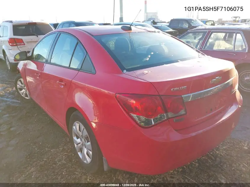 1G1PA5SH5F7106075 2015 Chevrolet Cruze Ls Auto