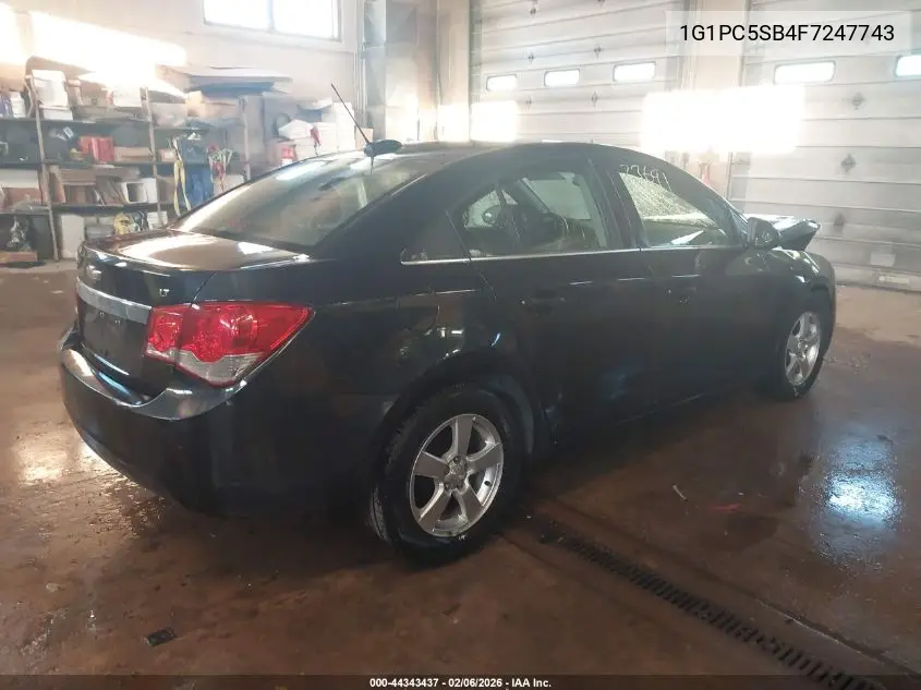 1G1PC5SB4F7247743 2015 Chevrolet Cruze 1Lt Auto