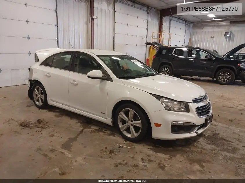 1G1PE5SB8F7125770 2015 Chevrolet Cruze 2Lt Auto