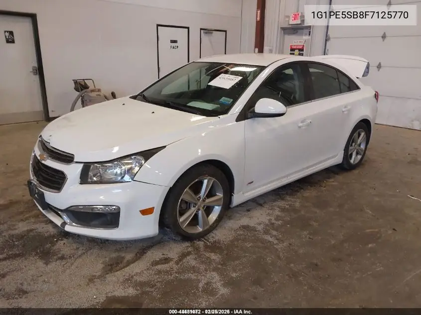 1G1PE5SB8F7125770 2015 Chevrolet Cruze 2Lt Auto