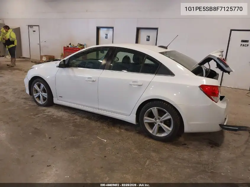 1G1PE5SB8F7125770 2015 Chevrolet Cruze 2Lt Auto