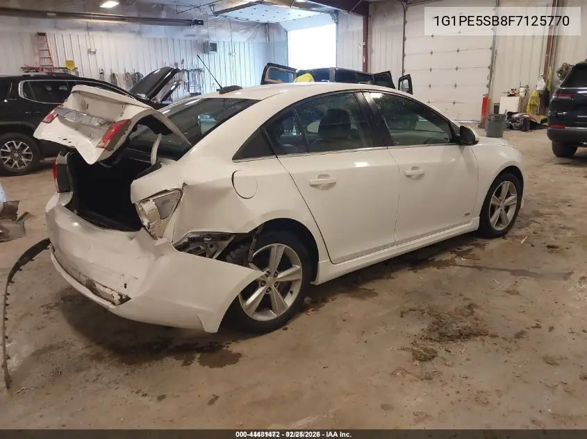 1G1PE5SB8F7125770 2015 Chevrolet Cruze 2Lt Auto