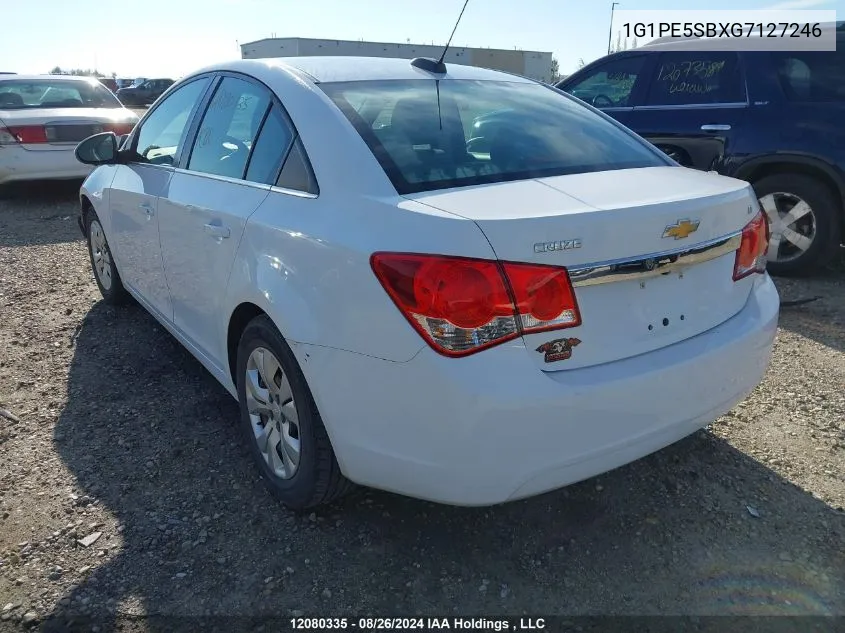 1G1PE5SBXG7127246 2016 Chevrolet Cruze Limited