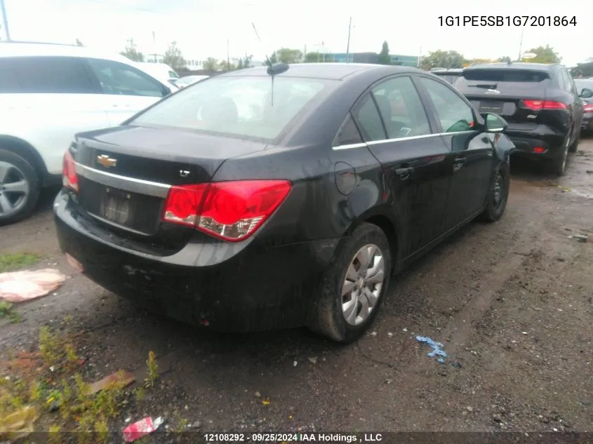 2016 Chevrolet Cruze Limited VIN: 1G1PE5SB1G7201864 Lot: 12108292