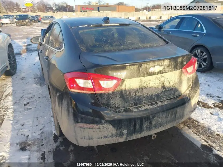 1G1BE5SM2G7281817 2016 Chevrolet Cruze
