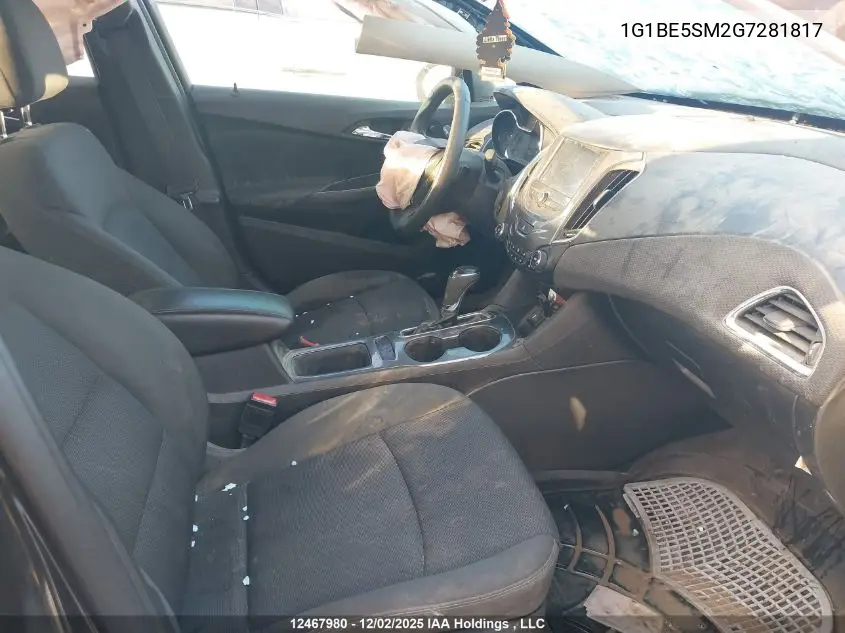 1G1BE5SM2G7281817 2016 Chevrolet Cruze